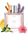 EM5 Floraa EDP Perfume for Women | Eau de Parfum for All Day Wear | Strong and Long Lasting Spray | Fruity Floral Citrus Fresh Fragrance | Luxury Gift for Her