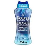 Downy Infusions In-Wash Laundry Scent Booster Beads, BALANCE, Crisp Rain and Blue Eucalyptus, 24 oz