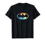 Batman Tie Dye Batman Logo T-Shirt