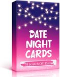 Valentines Day Gifts for Him Her, 35 Fun & Romantic Scratch Off Date Night Cards Ideas for Wife Husband Boyfriend Girlfriend, Best Couples Gifts for Valentine's Day, Anniversaries, Bridal Showers