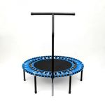 ChangeMe 44-Inch Rebounder with Bungees & Stainless Steel with Foldable Legs for Fitness & Rehab – Ideal for Adults & Seniors, Commercial & Home Use – Heavy-Duty, (Blue)