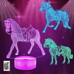 Ammonite Horse Night Light, Horse 3