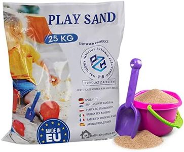 sarcia.eu Arena Lavada para el arenero 0-2 mm con Certificado 25kg