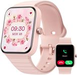 Parsonver Smart Watch for Women, Answer/Make Call, Alexa Built-in, 1.8" HD Fitness Tracker with 100+ Sport Modes, Heart Rate Blood Oxygen Sleep Monitor, IP68 Waterproof for iPhone Android, Pink, GOP01