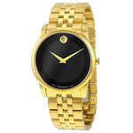 Movado Museum Classic Gold-Tone Mens Watch 0606997