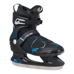 K2 Men's F.I.T. Ice PRO Ice Skates, Black-Blue, UK 4/cm: 23