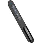 NORWII N27 Presentation Clickers, 328FT Powerpoint Clicker Wireless Presenter Remote, 2.4GHz Hyperlink Volume Presentation Clicker for Powerpoint Computer Laptop Mac(Black)