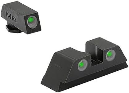 Glock Fixed Tru-Dot Night Sights for Models 17 19 22 23 24