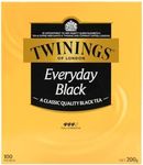 Twinings Everyday Black Tea Bags (Pack of 100)