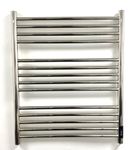 Manissa Siena Stainless Steel Electric Heated Towel Rail H720mm W600mm Mirror polish Finish Towel Radiator