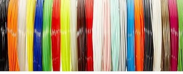 Creative Multicolored PLA Filament 1.75mm Thick 10 Meter Length of Each Color for 3D Pen & Printer (50)