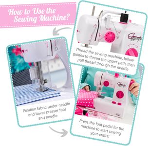 Sew Amazing Kids Sewing Machine Toy – Beginner Craft Set