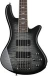 Schecter Stiletto Extreme 5 Bass Guitar - See-Thru Black