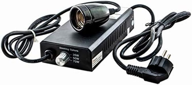 Ballast for Metal Steam Lamps Such as Solar Raptor, Bright Sun, Dragolux etc. (HQI / HDI) Universal 35 / 50 / 70 W Includes Socket