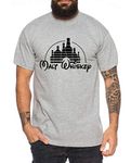 Whiskey II Men's T-Shirt Cool Walt Funny Fun Shirt, Farbe2:Heather Grey, Größe2:XX-Large