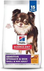 Hill's Science Diet Sensitive Stomach & Skin Adult Small & Mini, Chicken Recipe, Dry Dog Food, 6.8kg Bag