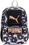 PUMA Big Kids Lunch Box Backpack Combo, Black/Gold, OS