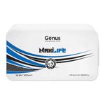 Genus MaxiLife Lithium-Ion 100Ah / 1280Wh 12.8V LiFePO4 Inverter Battery with 12 Years Battery Life for Home & Office with 5 Years Full Warranty