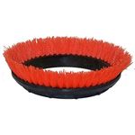 Bissell BigGreen Commercial 237.047BG Scrub Brush, 0.028" Bristle Diameter Crimped Polypropylene for BGEM9000 Easy Motion Floor Machine, 12", Orange