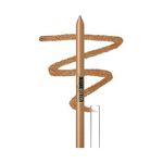 Maybelline New York Tattoo Studio Gel Eyeliner Kajal Color Pencil - Bronze Glitz, Metallic & Matte Looks That Last Up To 36 Hours, Maybelline Water-proof & Smudge Resistant Eyeliner