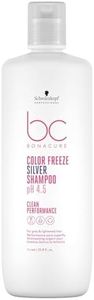 Schwarzkopf NEW BC Bonacure pH 4.5 Colour Freeze Micellar Shampoo | Shampoo for Colour Treated Hair | Protects Against Fade with Long Lasting Vibrancy | Colour Safe for All Hair Types, New Formula, 1L