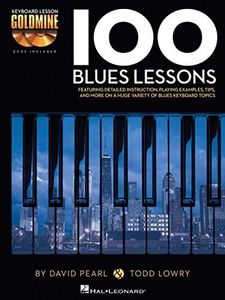 Hal Leonard 100 Blues Lessons - Keyboard Lesson Goldmine Series Series Book/2-CD Pack