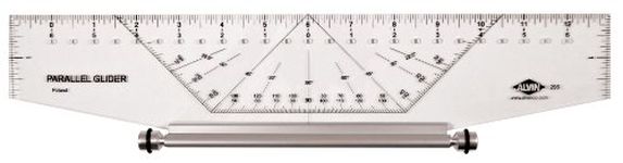 Alvin, Professional Parallel Gilders, Premium Rolling Ruler, Drafting and Architecture Tool for Students, Hobbyists, and Professionals - 14 Inches