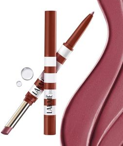 Lakme 9to5 Hya Beach Edit, Lipstick + Liner Duo, Pro Pink Medium, Infused with Hyaluronic Acid, Vitamin E, Jojoba Oil, Comfortable Matte Finish, SPF Powered, Hydrating Lipstick, 2+0.2 g
