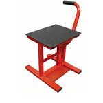 BIKETEK MX Lift Stand Pop Up Motocross Paddock Stand Heavy Duty Steel - Red