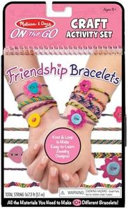 Melissa & Doug On The Go Friendship Bracelet Craft Set (Makes 10+ Bracelets)