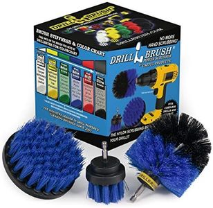 Drill Brush Boat Accessories – Kayak Cleaning Kit – Boat Drill Brush Set - Marine Scrub Brush Attachment for Drill - Rotary Cleaning Brushes for Boats by Drill Brush Power Scrubber by Useful Products