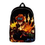 WANHONGYUE One Piece Anime 3D Printing Rucksack Backpack School Bag Shoulder Bag for Kids Picture / 4