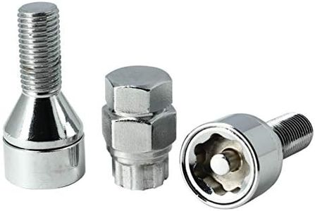 VIS ANTIVOL 12X1.25 L28 4PCS + 2 CLEFS avec Numero DE Series