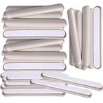 32Pcs 1/2in.X 4in.Bar Self Stick Carpet Sliders Self Adhesive Furniture Moving Slider for Carpet Slider,Self-Adhesive Furniture Slider,Moving Pads Moving Furniture Sliders Furniture Mover Glide Glider