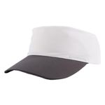 MISSION Cooling Stretchy Visor - Unisex Visor Hat for Men and Women, No Slip Band, UPF 50 Sun Protection Visor, Bright White, One Size