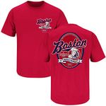 Boston Baseball Fans. A Drinking Town with a Baseball Problem Red T-Shirt (Sm-5X) (Short Sleeve, 5XL)