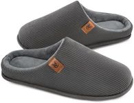 VeraCosy Men's Corduroy Slip-on Sli