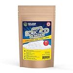 Eco Living Solutions - 99.99% Boric Acid Powder | Horticultural Garden Application | Multipurpose Cleaner | Laundry Additive | Bathroom Cleaner | Commercial Strength | Lab Grade - 1 lb (16 Oz)