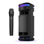 Sony New Launch ULT Tower 10 Party Speaker with ULT Button(2 Modes) for Massive Bass and Powerful Sound, 360 Sound & Party Lights, Wireless Mic for Karaoke, Bluetooth, Touch Panel, TV Sound Booster