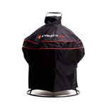Kamado Joe Joe Jr 13.5-inch Portable Ceramic Charcoal Grill Durable Polyester Grill Cover with Top Handle and Double-Stitching in Black, Model KJ15080420