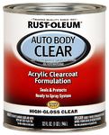 Rust-Oleum Automotive 253522 32-Ounce Auto body Paint Quart Gloss Clear Coat