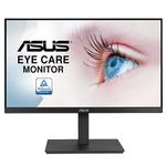 ASUS 27” 1080P Monitor (VA27EQSB) - Full HD, IPS, 75Hz, Adaptive-Sync, Speakers, Eye Care, Low Blue Light, Flicker Free, DisplayPort, HDMI, USB Hub, D-Sub, Frameless, Wall Mountable, Height Adjustable