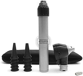 MT MediTools - Ear Otoscope, Ear Torch 4X Magnification, Diagnostic Ear Scope with LED Illumination Light, Ear Wax, Ear Canal, Ear Health Tool, Premium Quality