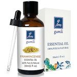 GM Gumili Frankincense Essential Oil – 30ml Pure Undiluted Frankincense Oil for Face, Aromatherapy – 1 Fl Oz