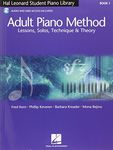 Hal Leonard Adult Piano Method Book 1 Lessons Solos Technique (Includes Online Access Code): Uk Edition - Lessons, Solos, Technique and Theory