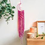 Mom Dream Catcher, Moon Dream Catcher, Room Decoration, Home Decoration, Bohemian Dream Catcher, Gift for mom, Birthday Gift, Wall Decoration, Bedroom Decoration