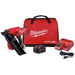 Milwaukee 2745-21 M18 Fuel 30-Degree Cordless Framing Nailer Kit (5 Ah)