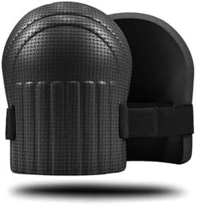 Nicoman Kneepads, Garden Durable Knee Pads Waterproof EVA Foam Kneepads Knee Protectors With Adjustable Strap (Black)