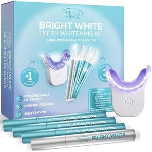 Venus Visage Teeth Whitening Kit LED Gum Shield with 4 Pack Whitening Pen Premium Kit