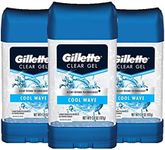 Gillette Endurance Clear Gel Cool Wave Anti-Perspirant / Deodorant 4 Ounce (Pack of 3)